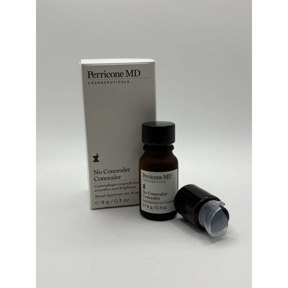 Perricone MD No Concealer Concealer Brightening Liquid 0.3 oz with pump NIB